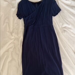 Universal Standard Navy Midi Dress